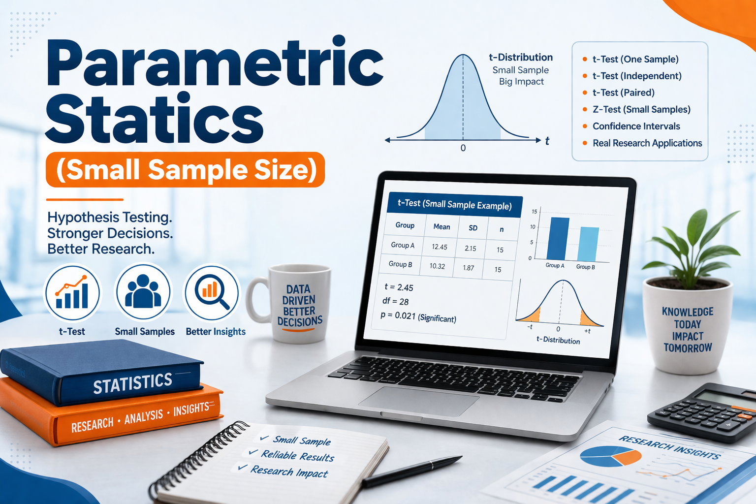 Parametric Statics (Small Sample Size)